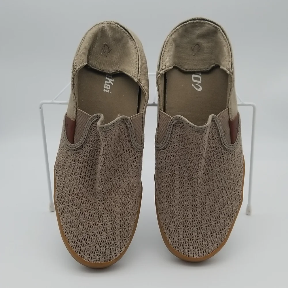 Olukai Makani Woven Slip-On Shoes, Men's 7 EUR 40
